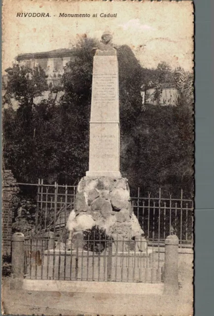 Torino Rivodora Monumento ai Caduti F. piccolo  spedita
