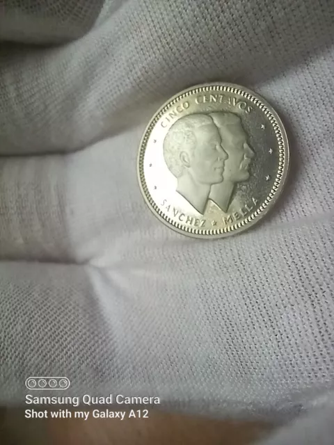 Dominican Republic 1986 5 Centavos Proof