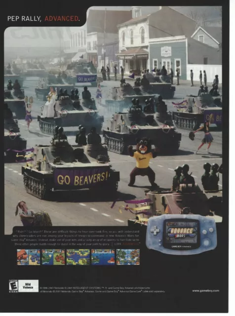 Advance Wars Print Ad/Poster Art Game Boy Advance