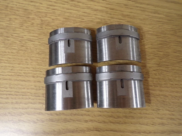 Hardinge 2-1/4" S-30 Round Smooth Collet Pads