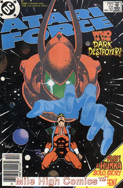 ATARI FORCE (1984 Series) #12 NEWSSTAND Very Fine Comics Book