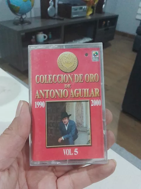 Cassette Tape Antonio Aguilar.- Coleccion De Oro Vol. 5.