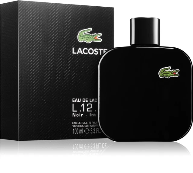 Eau de toilette " EAU DE LACOSTE L12L12 NOIR " 100 ML. Neuf sous Blister