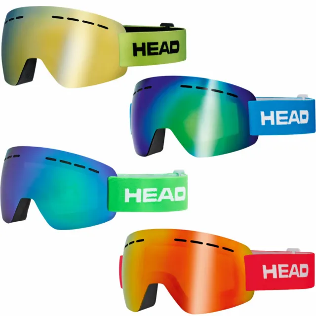 Head Solar Fmr Miroir Lunettes de Ski Snowboard sans Cadre Masque Lunettes