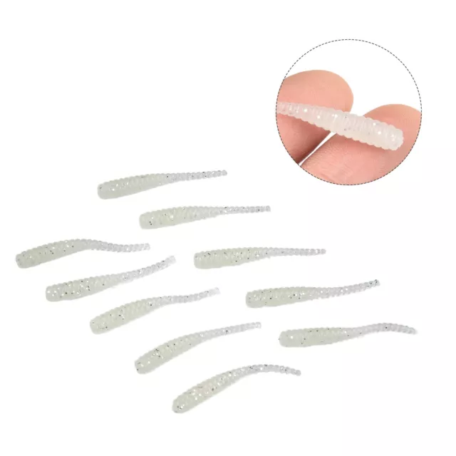 Tear Resistant Silicone Soft Bait Set Ideal for Freshwater and Sea Fishing