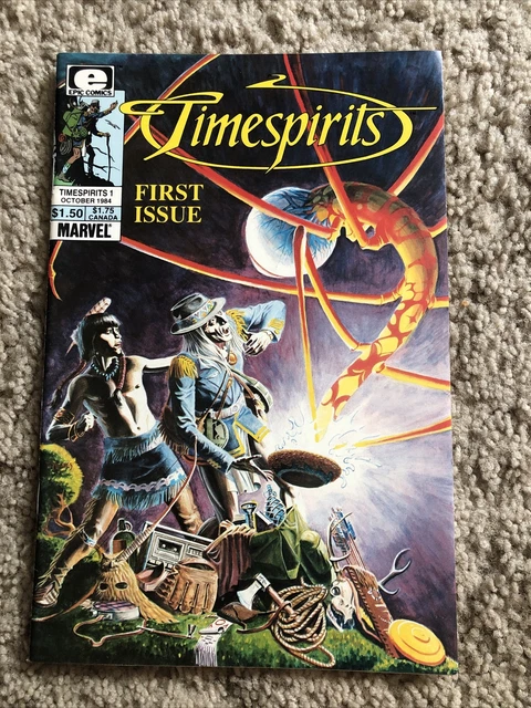 Epic Comics  Marvel TIMESPIRITS FIRST ISSUE (Oct 1984)