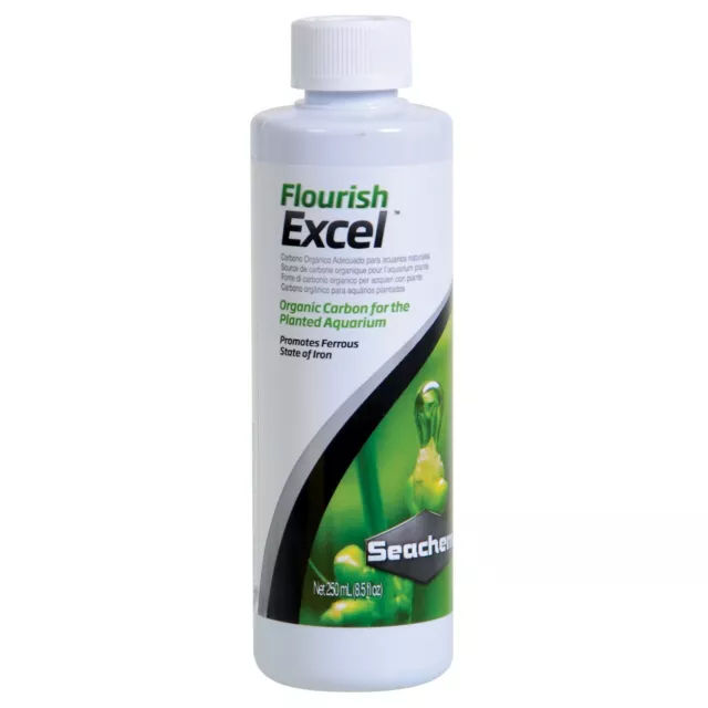 Seachem Flourish Excel 100 Ml Carbonio Organico Fertilizzante Acquario Dolce