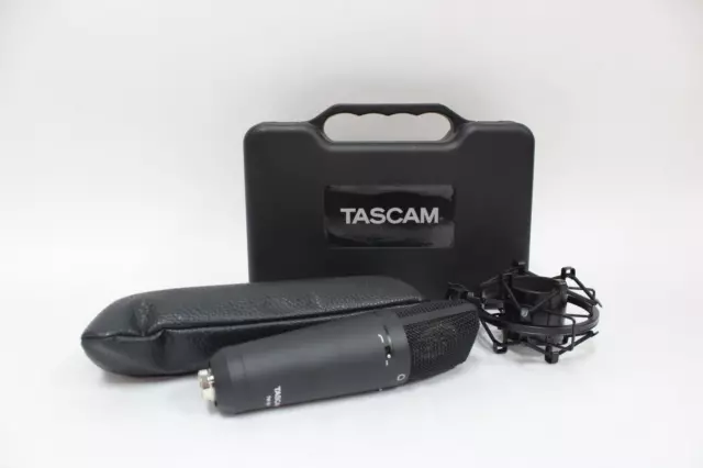 TASCAM TM-180 Studio Condenser Microphone with Shockmount