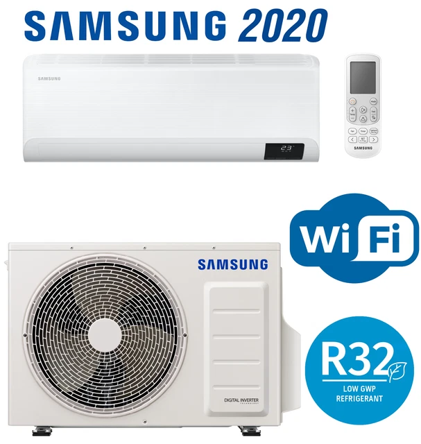 SAMSUNG MONOSPLIT AIR Conditioner Inverter Cebu Wifi 9000 Btu R32 £400.