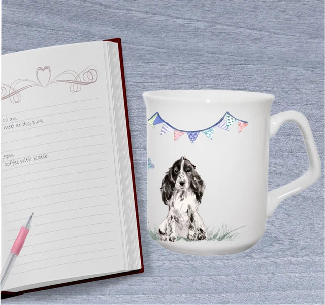 Cocker spaniel  Mug Cocker puppy gift idea Life is better with a cocker
