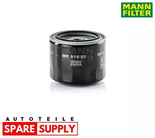 Oil filter for TOYOTA MANN FILTER WP 914/80