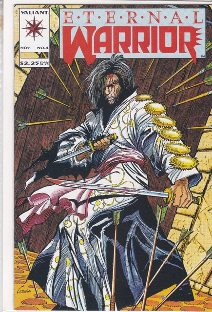 Valiant Comics Eternal Warrior Vol. 1 #4 Nov 1992 1St Cameo Of Bloodshot