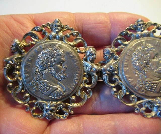 Boutons De Manchette Pièce Monnaie Liard - Argent Massif Ancien, De Rodde Paris