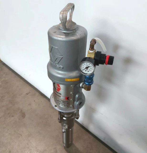 Graco 947594 Monark Air-Powered Pump 5:1 2.5GPM 1/2"NPT 120PSI Stainless Steel