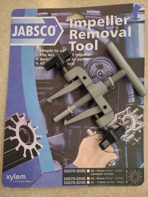 Extracteur Jabsco 50070-0040 Pour Turbine Ø 40 A 65 Mm