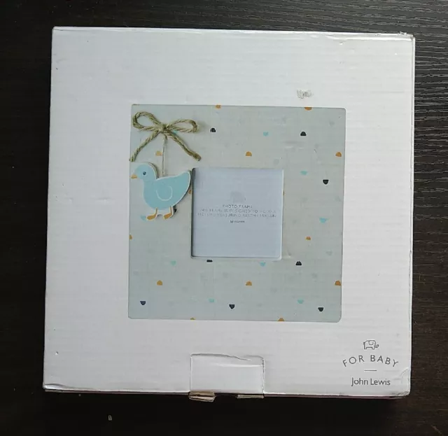 John Lewis For Baby Photo Frame Gift Duck