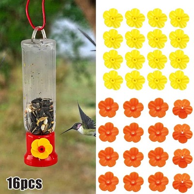 Colibri 20 Colibrì Alimentatore Mangiatoia per Uccelli 20pcs 7.8X3x5cm Accessori Flowers 