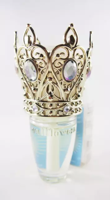 (1) Bath & Body Works Gold Jewel Gem Filigree Crown Light Up Wallflower Plugin