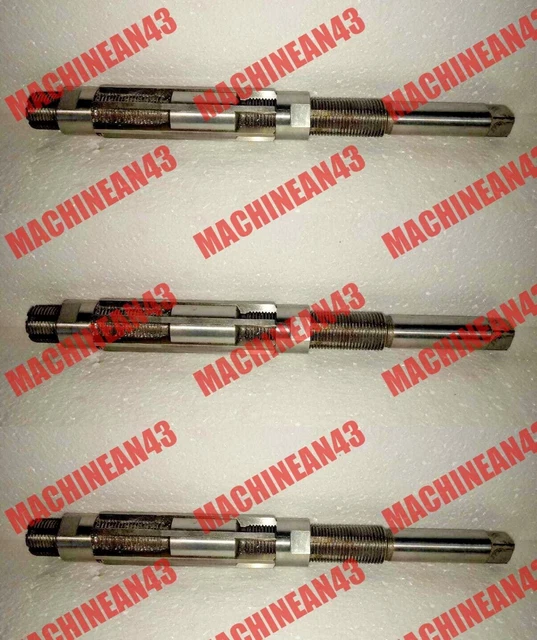 3x HY Adjustable Hand Reamer 11/32" to 3/8" (8.74 - 9.52mm)