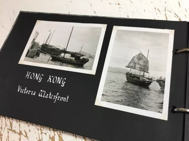 HMS Cardigan Bay Far East 1954-55 120 pics Hong Kong, Aberdeen Harbour , Kyoto,