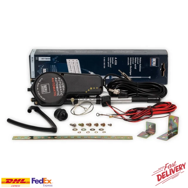 Antenne électrique Automatique Noire Sofare 99096 - Neuf D'origine Avec Garantie 1 An
