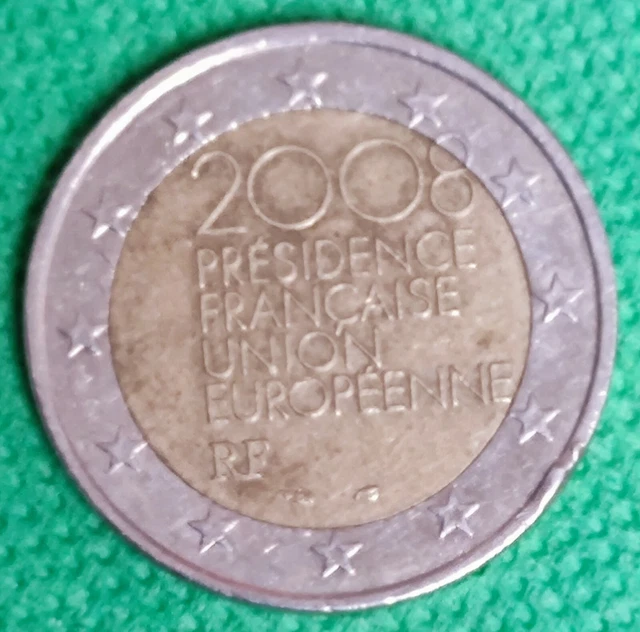 PIÈCE 2 EUROS 2008 Présidence Française de l'Union Européenne 5.34 PicClick PIÈCE 2 EUROS 2008 Présidence Française de l'Union Européenne 5.34 PicClick