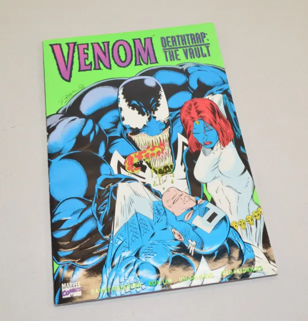 Vintage VENOM DEATHTRAP: THE VAULT Comic Book Graphic Novel Marvel 1993