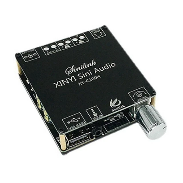XY-C100H Bluetooth5.0 scheda amplificatore digitale modulo audio 2 canali DC5-26V B6E5