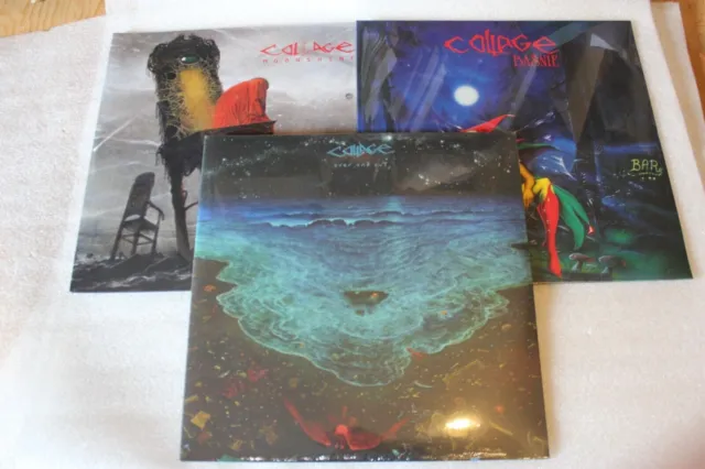 Collage – Over And Out LP BLUE + Fairy Tales LP MARBLED + Moonshine LP...