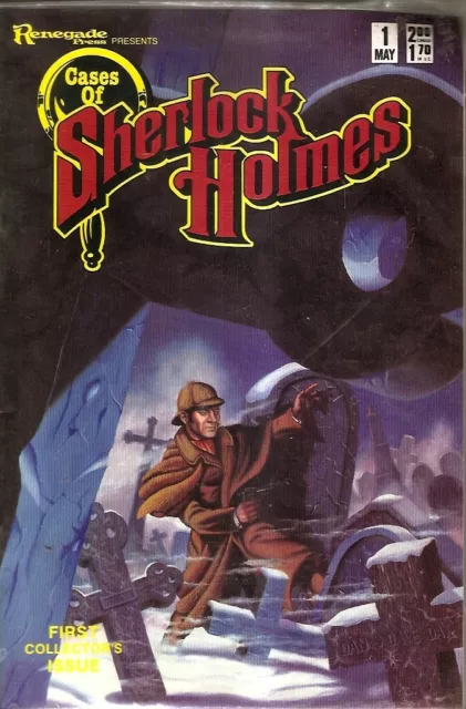 Cases of SHERLOCK HOLMES, Vols. 1 - 4. 1986 Renegade Press, USA