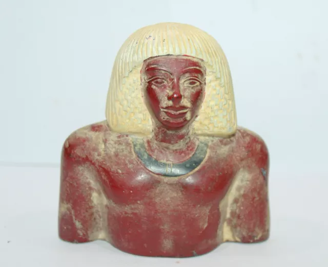 Rare Ancient Egyptian Antique Statue of Egyptian Pharaonic King BC Egyptology