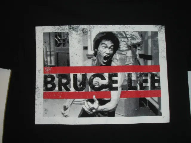 Bruce Lee Official Merchandise T Shirt Small Black MMA Karate Martial Arts