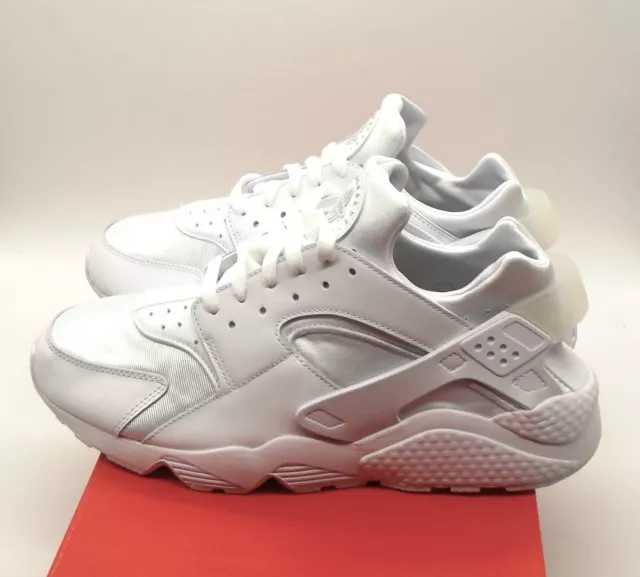 NIKE AIR HUARACHE SNEAKER LEDER DD1068-102 WHITE Gr 44.5 NEU IM KARTON !!