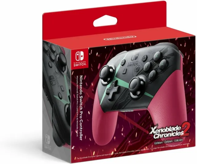 Nintendo Switch Pro Controller - Xenoblade Chronicles 2 Limited Edition