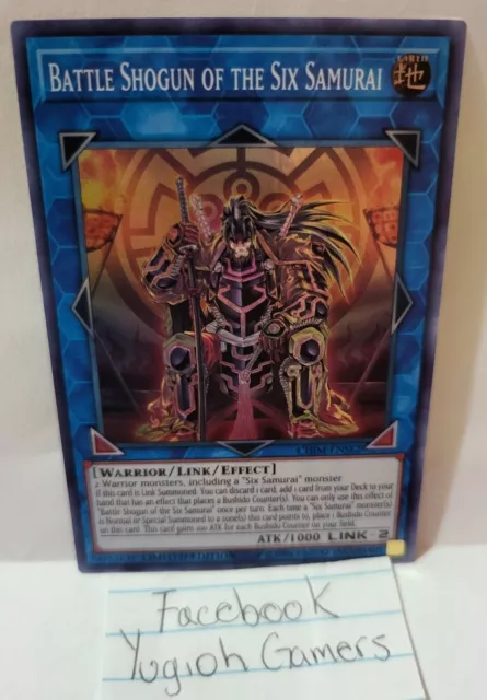 Yugioh Battle Shogun Of The Six Samurai Super Light Played