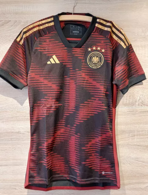 Adidas DFB Deutschland Herren Auswärtstrikot Away WM 2022 Größe S neu