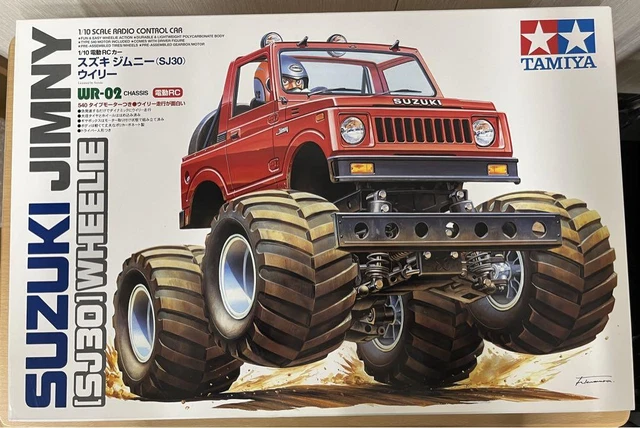 Tamiya 51495 Set Carrozzeria Suzuki Jimny (SJ30) Per Wheelie WR02/GB01T/GF01 RC