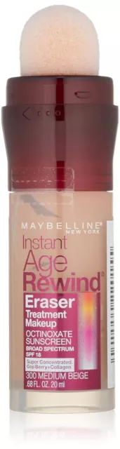 Maybelline Instant Age Rewind Treatment Foundation Makeup SPF 18 0.68 fl oz