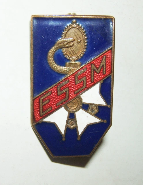 Insigne école De Ski - SK998 - La Trace - Pin's Sport D'hiver - Porté
