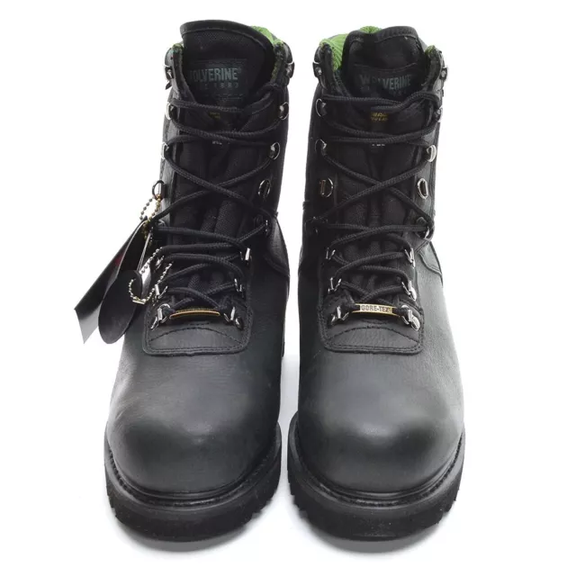 MEN WOLVERINE 03869 Steel Toe GoreTex Insulated Work Boots 7 W Shoes ...