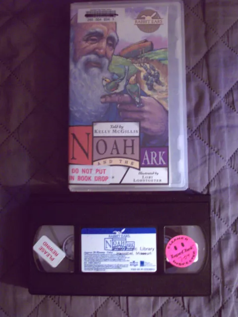 NOAH AND THE Ark told by Kelly McGillis (1992, VHS) Ages 5 and UP ...