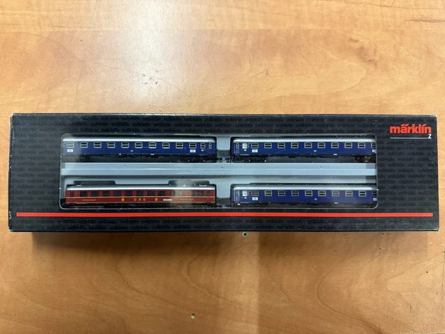 MÄRKLIN SPUR Z mini-club: 8644 Containerwagen märklin (2), OVP mit