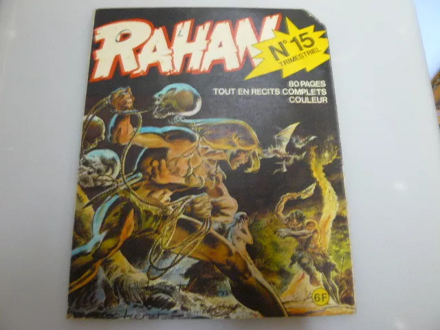 Rahan N° 15 Edition Originale De Septembre 1975 Andre Cheret Lire Description