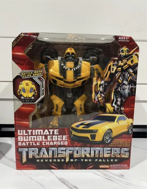 ULTIMATE BUMBLEBEE TRANSFORMERS Revenge of Fallen Battle Charged