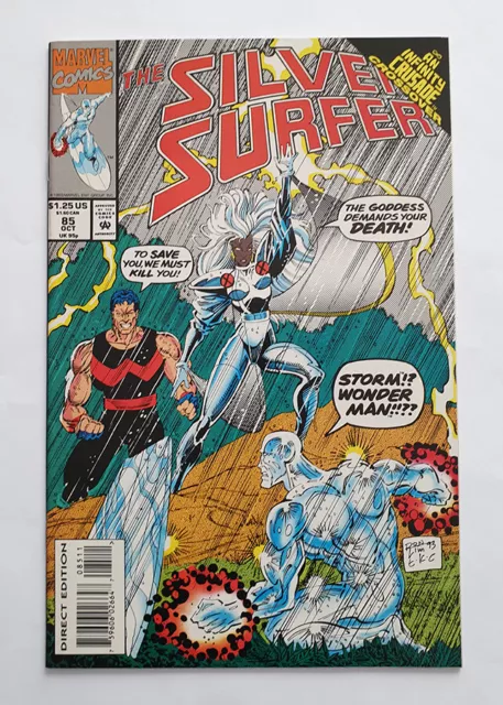 Marvel Silver Surfer 1992 comic #85 VF/NM unread bagged & boarded newsstand