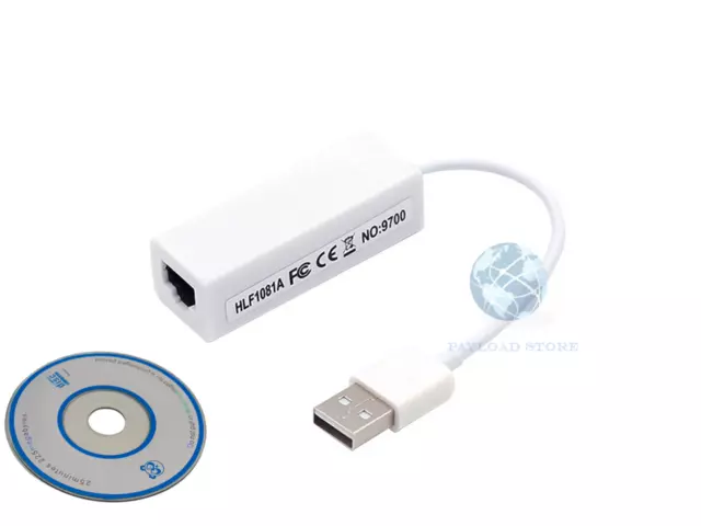 Scheda Di Rete Usb Cavo Adattatore Ethernet Rj45 Lan Networking Internet