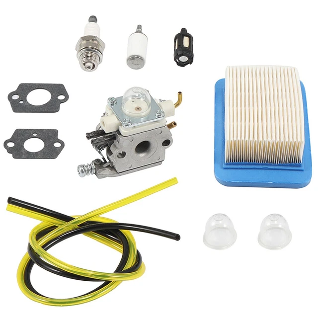 Kit Filtro Aria Carburatore Durevole Guarnizione Tagliaerba Parti Primer Bulbo