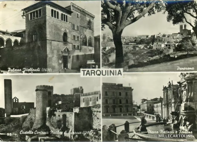 TARQUINIA - Panorama da Porta Castello