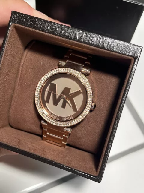 Michael Kors Parker MK5865 Womens Stainless Steel Analog Dial Quartz Watch VK755