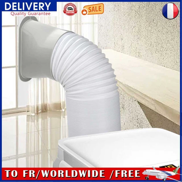 150mm Portable Air Conditioner Exhaust Duct Interface Pipe Joint Connector